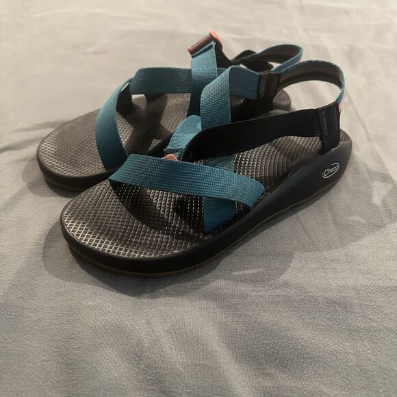 Chaco Z/1 Classic Sport Sandal Mens 11 Gum Bottoms River Trail Teal Adjustable main image 8